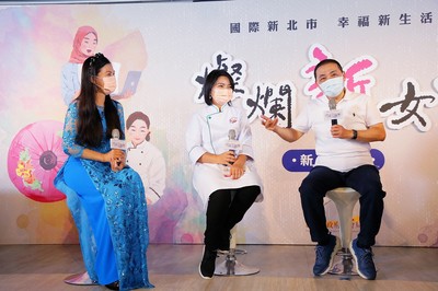 侯友宜說他最愛吃越南的春捲和米線