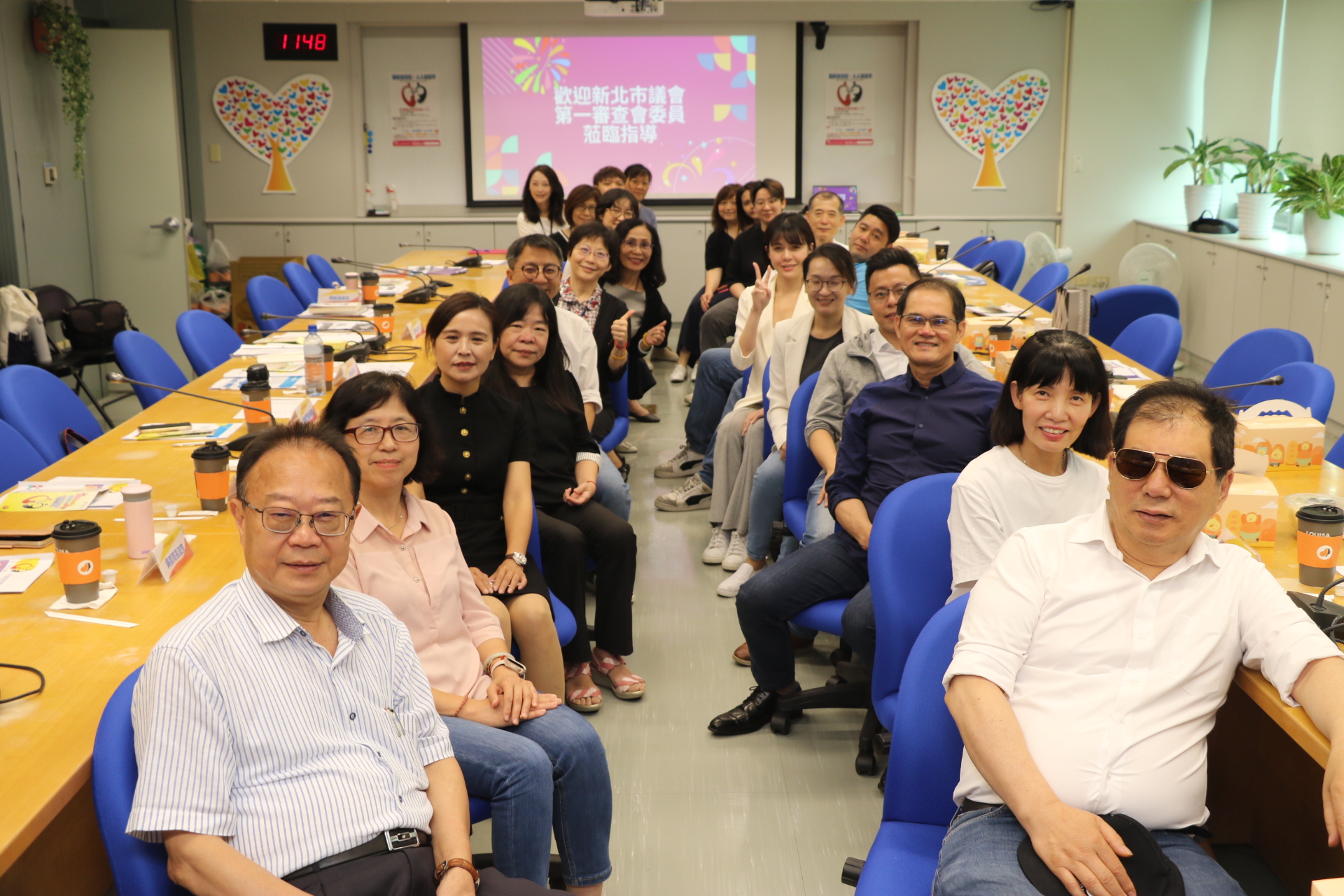 新北市議會第一審查會赴社會局考察性騷擾防治業務  並座談交流