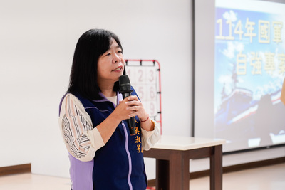 吳淑芳表示 為鼓勵弱勢家庭子弟從軍自立 社會局提供3年脫貧免計措施 不會影響案家原來福利身分