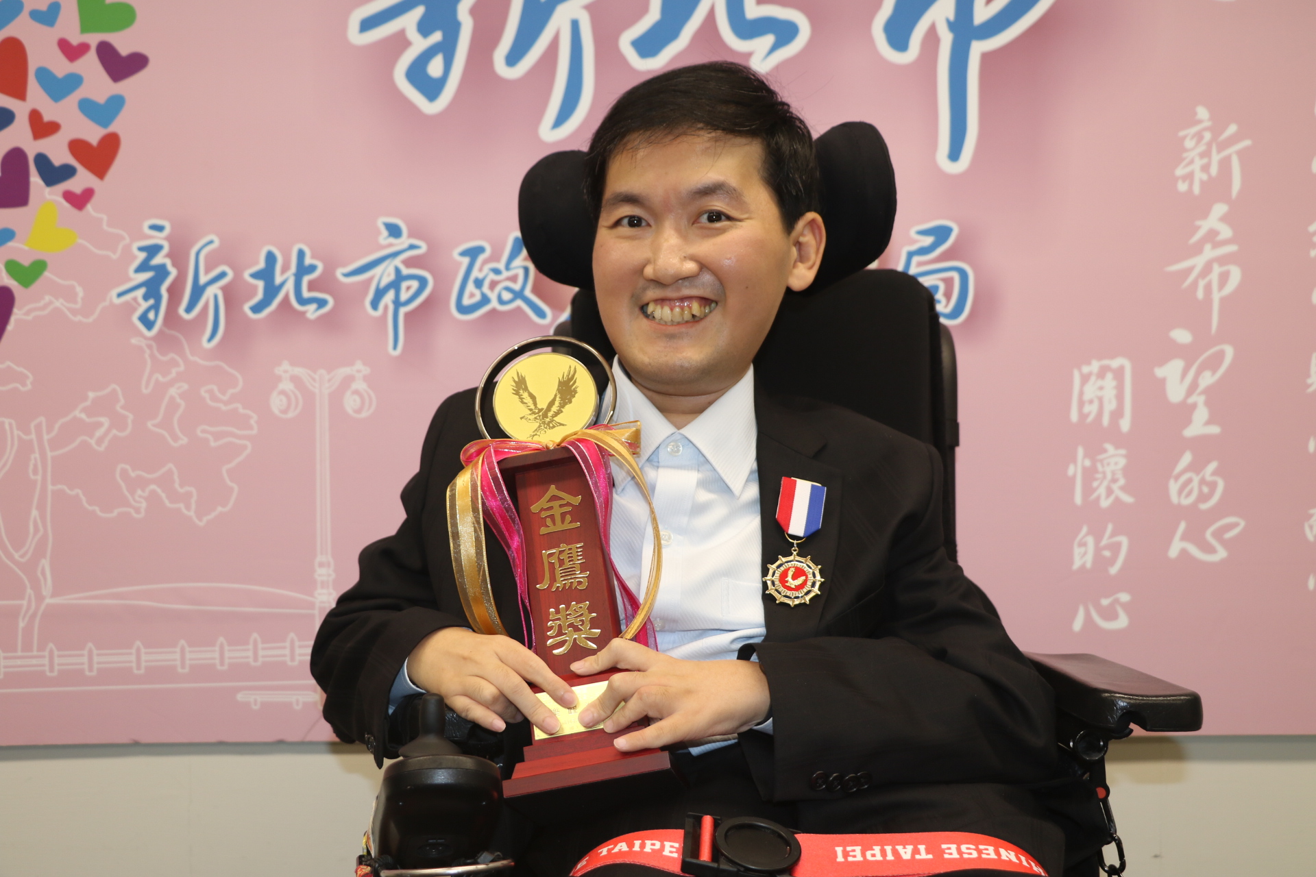 「勇氣像指甲跟頭髮會不斷地長出」
八里教養院張孜維榮獲第29屆金鷹獎