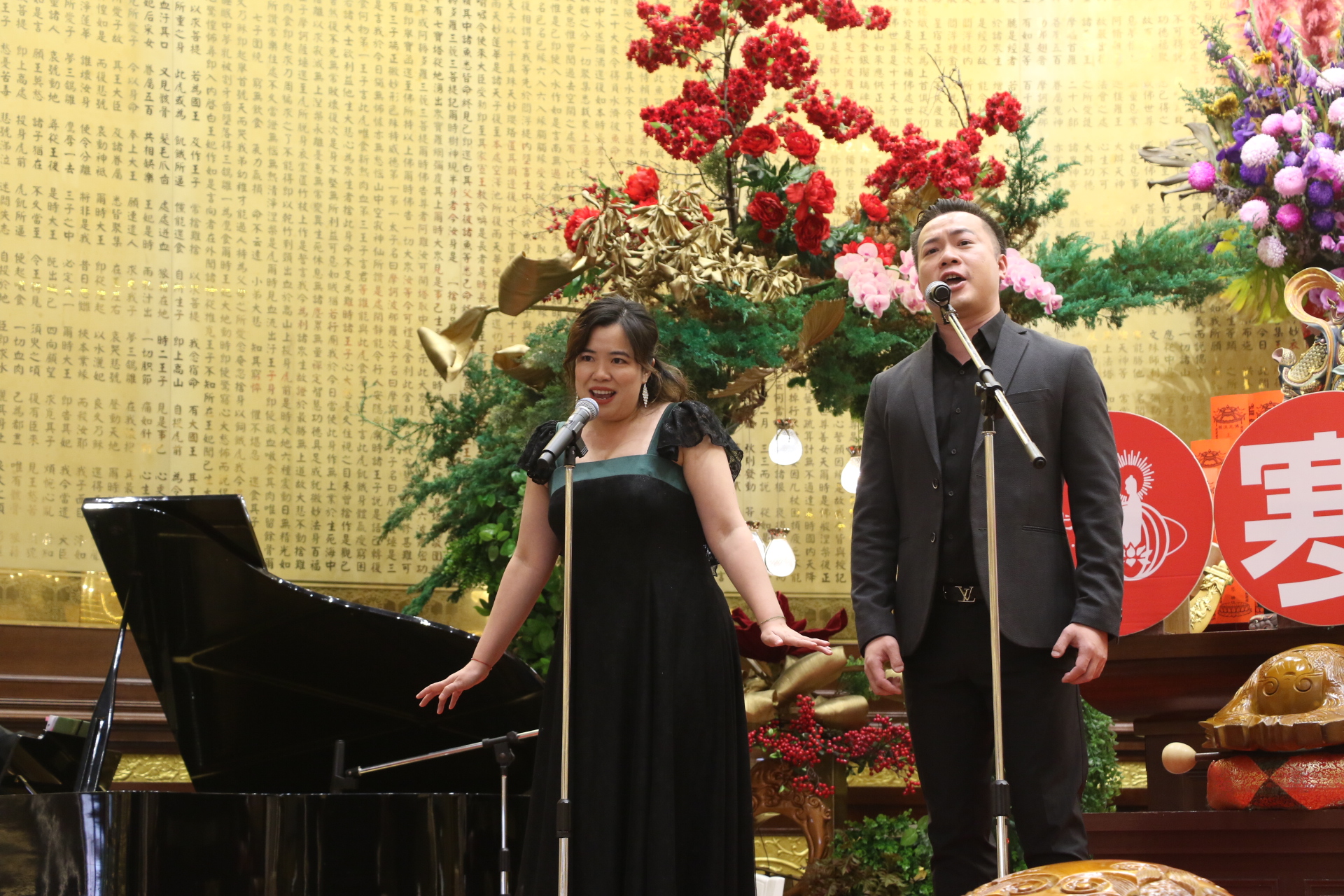 佛光山金光明寺第12年寒冬送暖音樂饗宴
副市長劉和然：感謝宗教力量奉獻撫慰人心