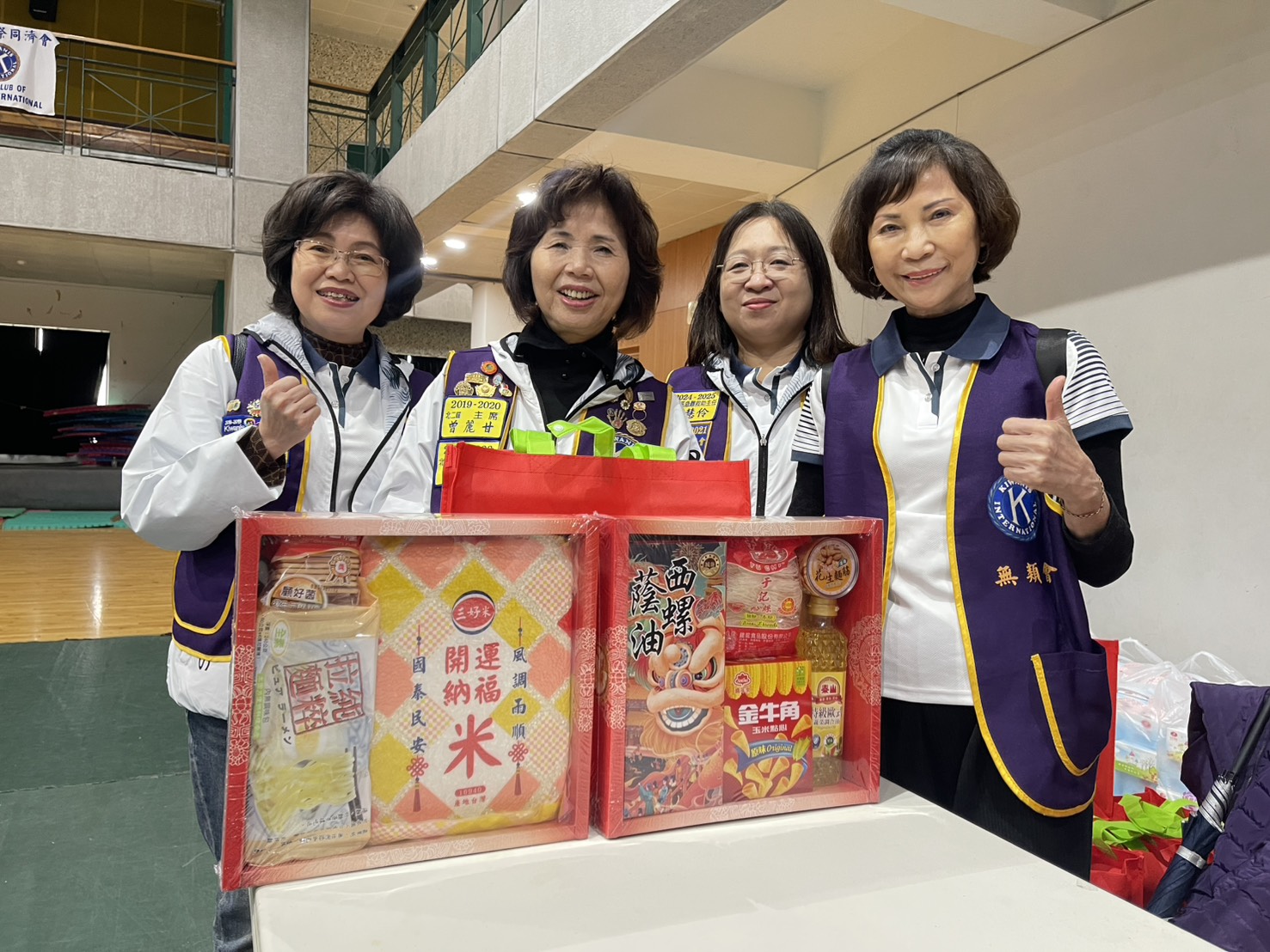 春節前夕送暖　新北無類國際同濟會捐250份紅包物資