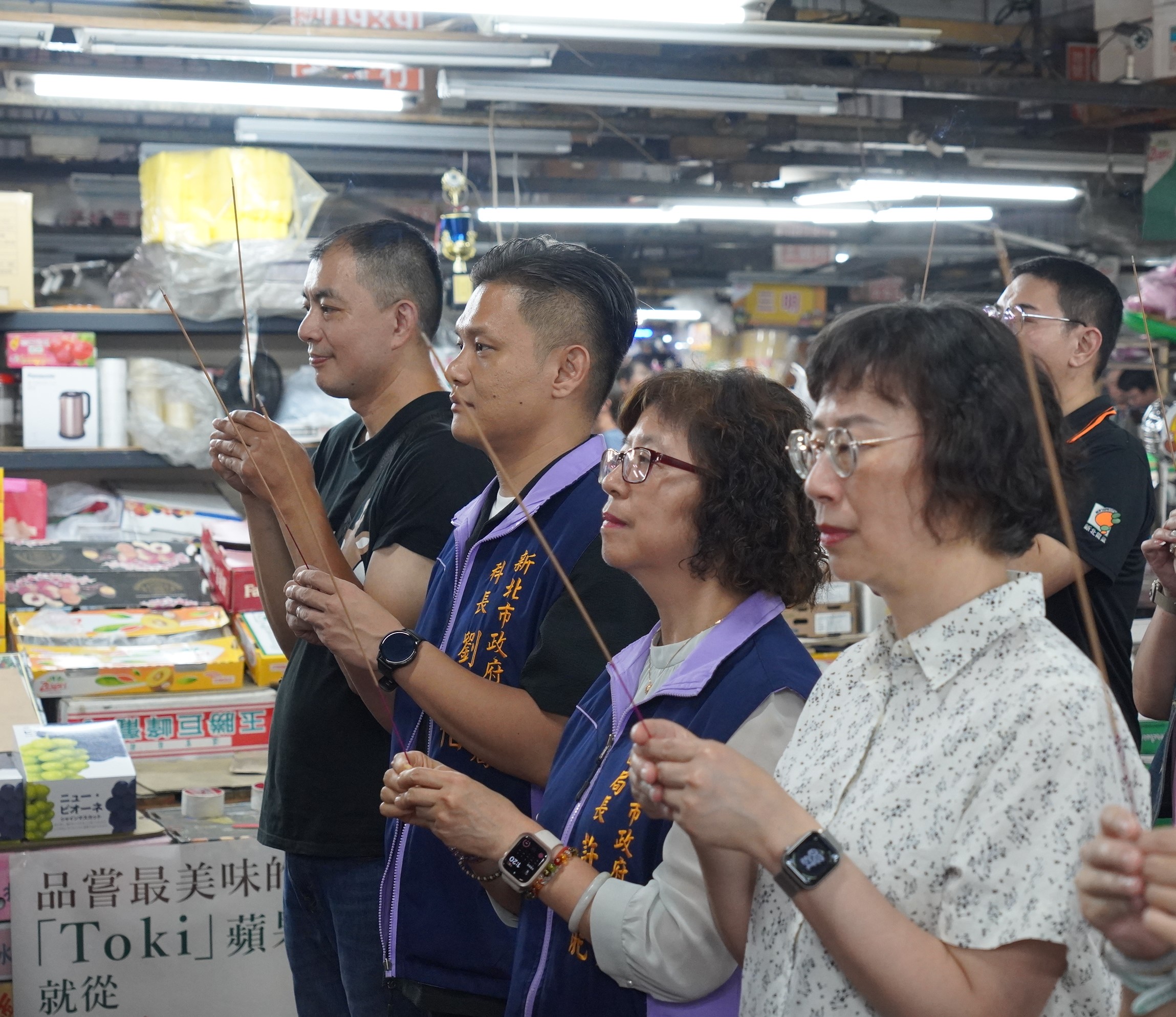 從惜食到普渡 愛心不間斷三重果菜市場攜手承銷商做公益