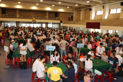 富邦人壽在新泰國中舉行「青銀連心、共樂同行」混齡桌遊大賽